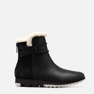 New Sorel Harlow Bootie Cozy Boots in Black